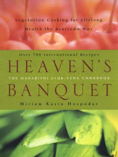 Cover of the book Heaven's Banquet by Miriam Kasin Hospodar, Penguin Publishing Group