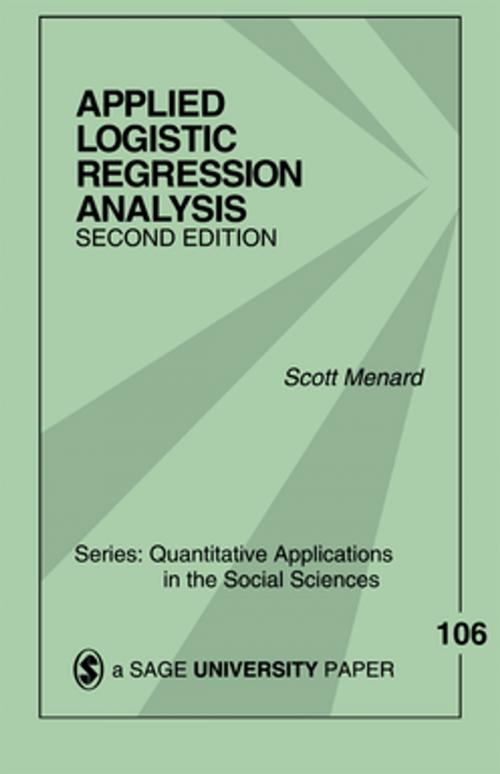 Cover of the book Applied Logistic Regression Analysis by Dr. Scott Menard, SAGE Publications