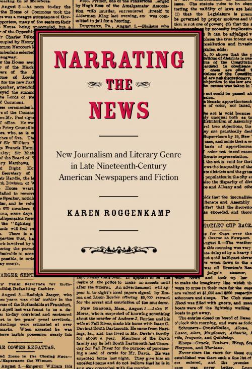 Cover of the book Narrating the News by Karen Roggenkamp, The Kent State University Press