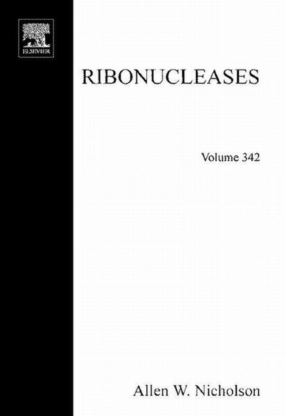 Big bigCover of Ribonucleases, Part B: Artificial and Engineered Ribonucleases and Speicifc Applications