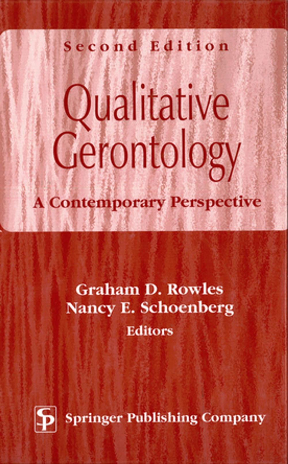 Big bigCover of Qualitative Gerontology