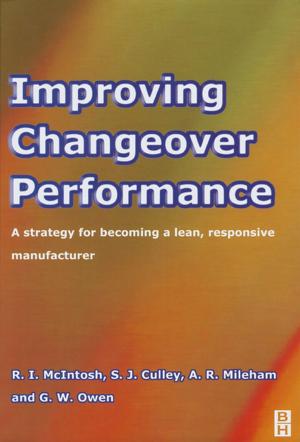 Cover of the book Improving Changeover Performance by Stephen D. Gantz