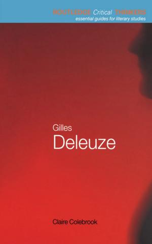 Cover of the book Gilles Deleuze by 