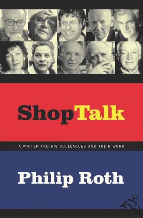 Cover of the book Shop Talk by Philip Roth, Houghton Mifflin Harcourt