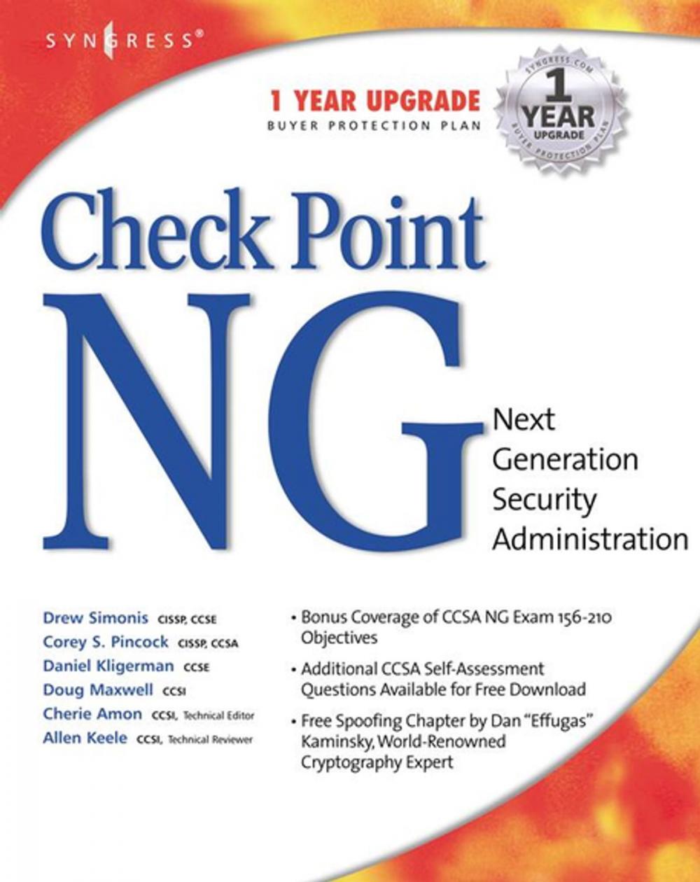Big bigCover of Checkpoint Next Generation Security Administration