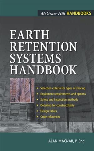 Cover of the book Earth Retention Systems Handbook by Carolan Sherman, Mary Chmielewski