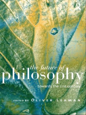 Cover of the book The Future of Philosophy by Judith Healy