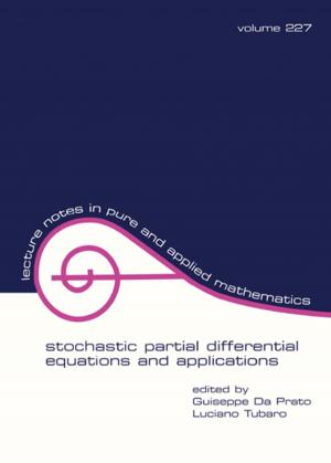 Cover of the book Stochastic Partial Differential Equations and Applications by Adam Harrell