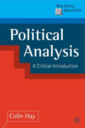bigCover of the book Political Analysis by 