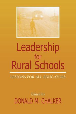 Book cover of Leadership for Rural Schools