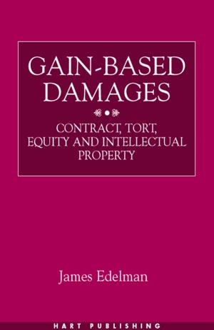 Cover of the book Gain-Based Damages by 