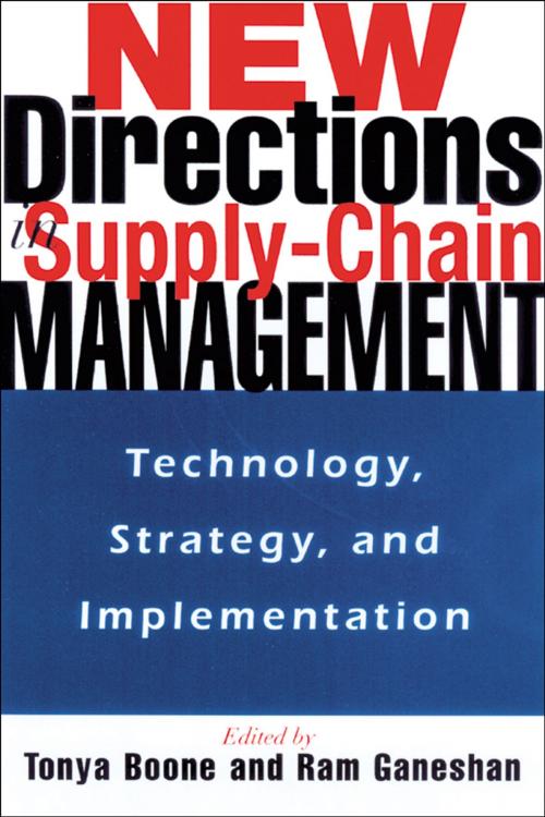 Cover of the book New Directions in Supply-Chain Management by Tonya BOONE, Ram GANESHAN, AMACOM