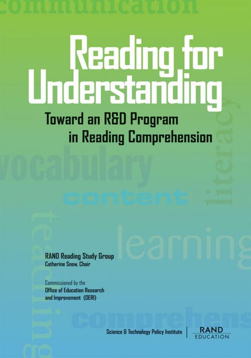 Cover of the book Reading for Understanding by Catherine Snow, RAND Corporation
