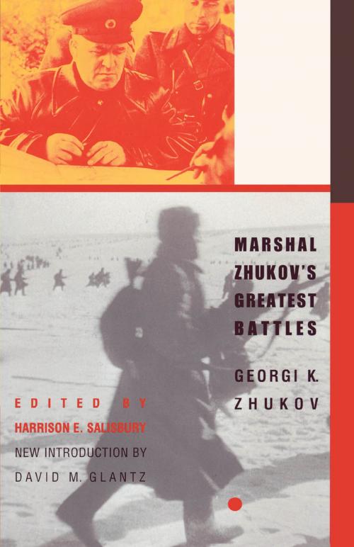 Cover of the book Marshal Zhukov's Greatest Battles by Georgi K. Zhukov, Cooper Square Press
