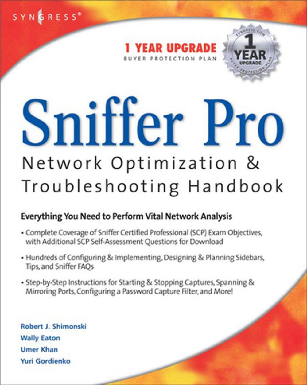Big bigCover of Sniffer Pro Network Optimization & Troubleshooting Handbook