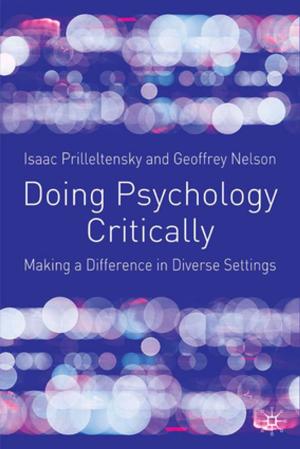 Cover of the book Doing Psychology Critically by Tracy McKay