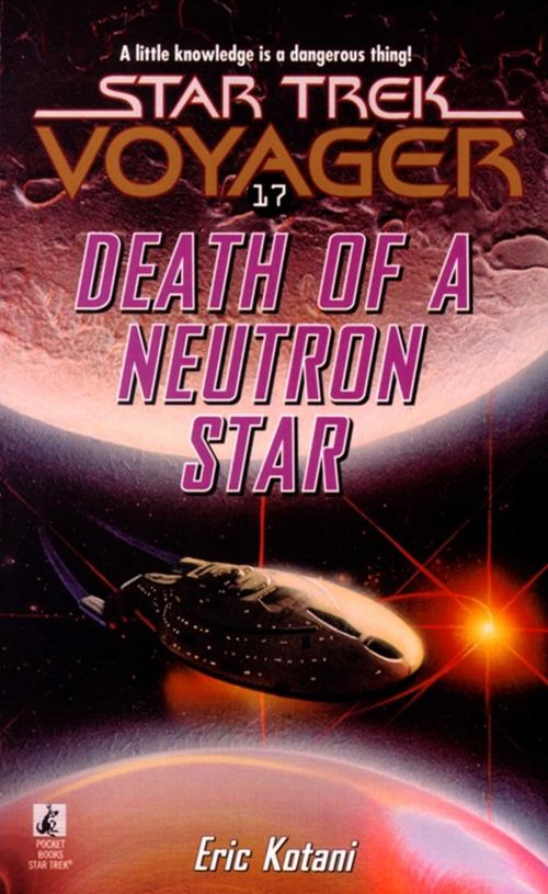 Cover of the book Death of a Neutron Star by Eric Kotani, Pocket Books/Star Trek