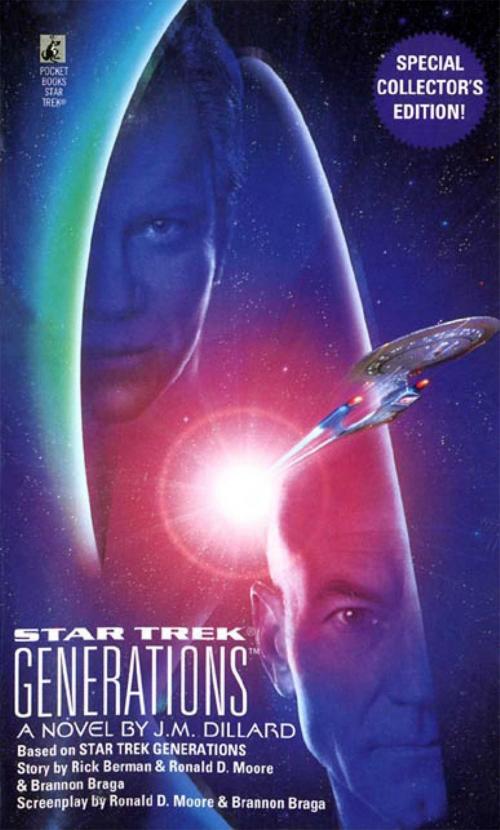 Cover of the book Generations by J.M. Dillard, Pocket Books/Star Trek