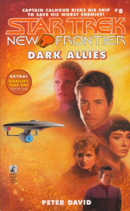 Cover of the book Dark Allies by Peter David, Pocket Books/Star Trek