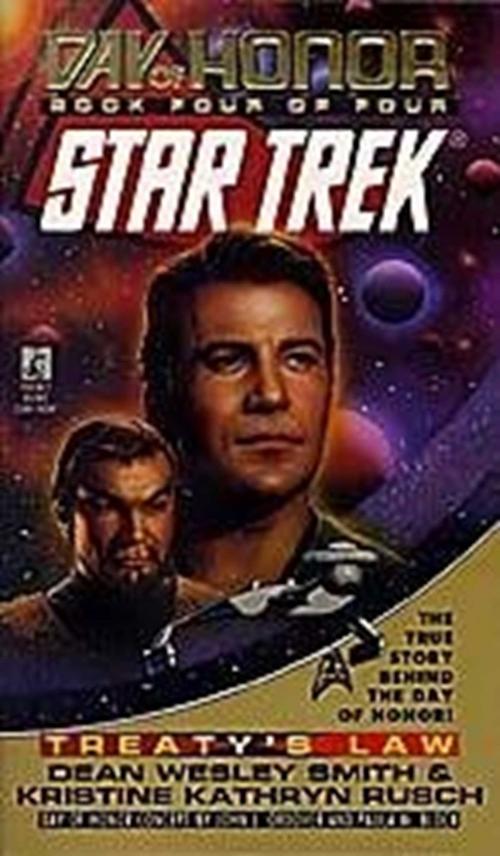 Cover of the book Treaty's Law by Dean Wesley Smith, Kristine Kathryn Rusch, Pocket Books/Star Trek
