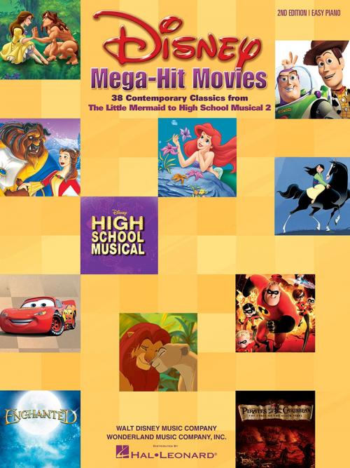 Cover of the book Disney Mega-Hit Movies - Easy Piano (Songbook) by Hal Leonard Corp., Hal Leonard