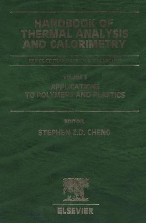 Cover of the book Handbook of Thermal Analysis and Calorimetry by George G. Roussas