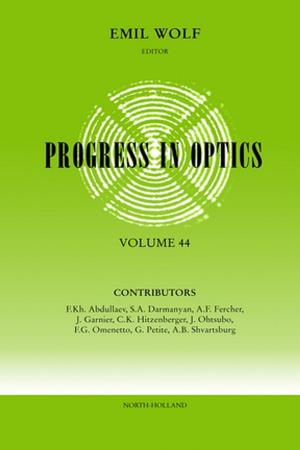 Cover of the book Progress in Optics by Janette B. Benson