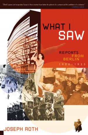 Book cover of What I Saw: Reports from Berlin 1920-1933