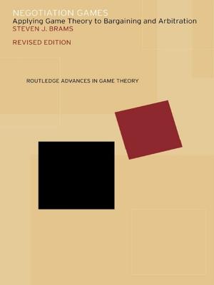 Cover of the book Negotiation Games by 