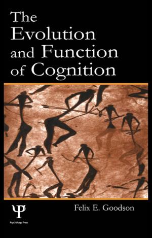 Book cover of The Evolution and Function of Cognition
