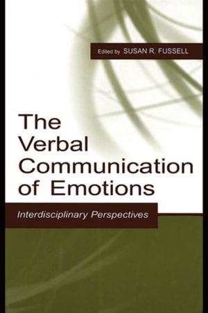 Cover of the book The Verbal Communication of Emotions by Karen Soldatic