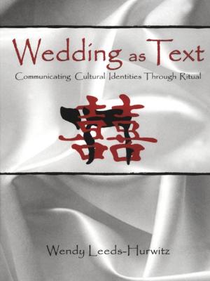 Book cover of Wedding as Text