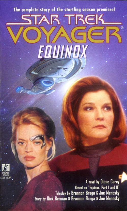 Cover of the book Equinox by Diane Carey, Pocket Books/Star Trek