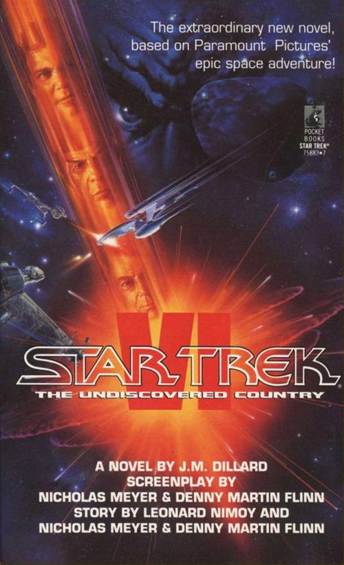 Cover of the book Star Trek VI by J.M. Dillard, Pocket Books/Star Trek