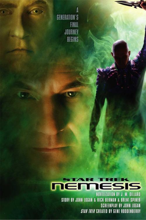 Cover of the book Nemesis by J.M. Dillard, Pocket Books/Star Trek