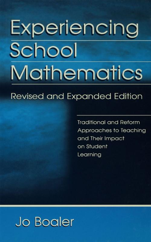 Cover of the book Experiencing School Mathematics by Jo Boaler, Taylor and Francis