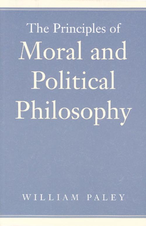 Cover of the book The Principles of Moral and Political Philosophy by William Paley, Liberty Fund Inc.
