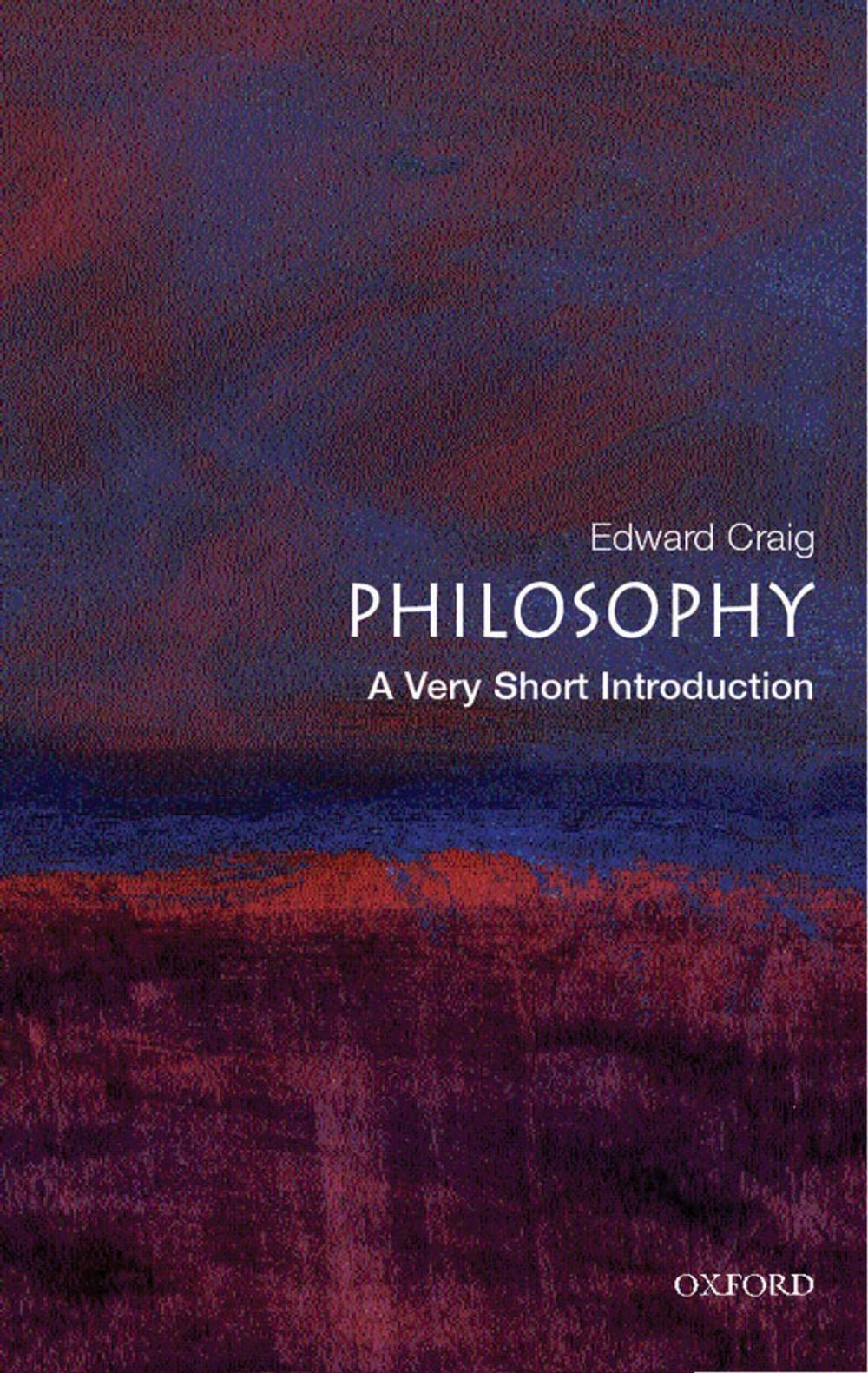 Big bigCover of Philosophy: A Very Short Introduction