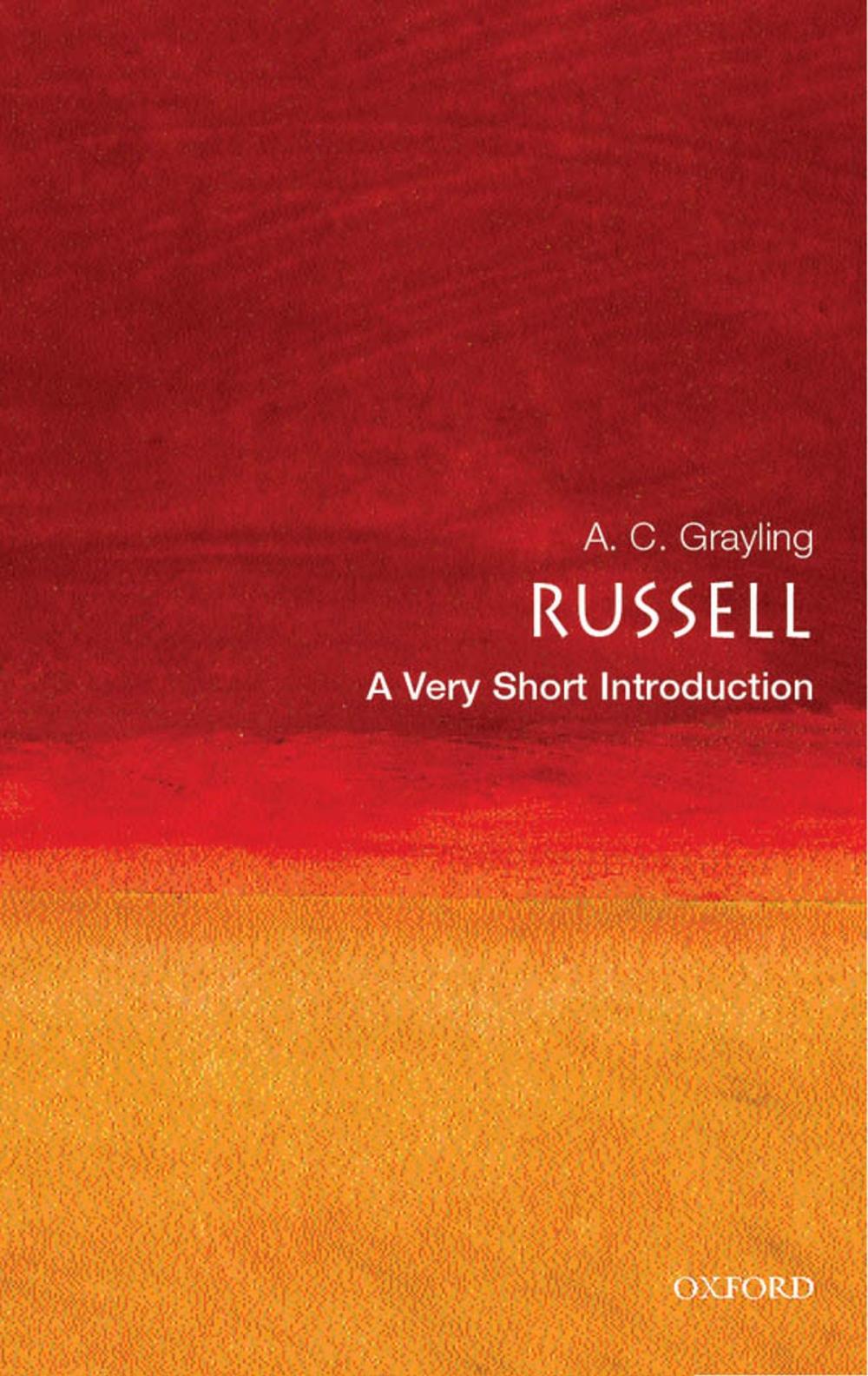 Big bigCover of Russell: A Very Short Introduction