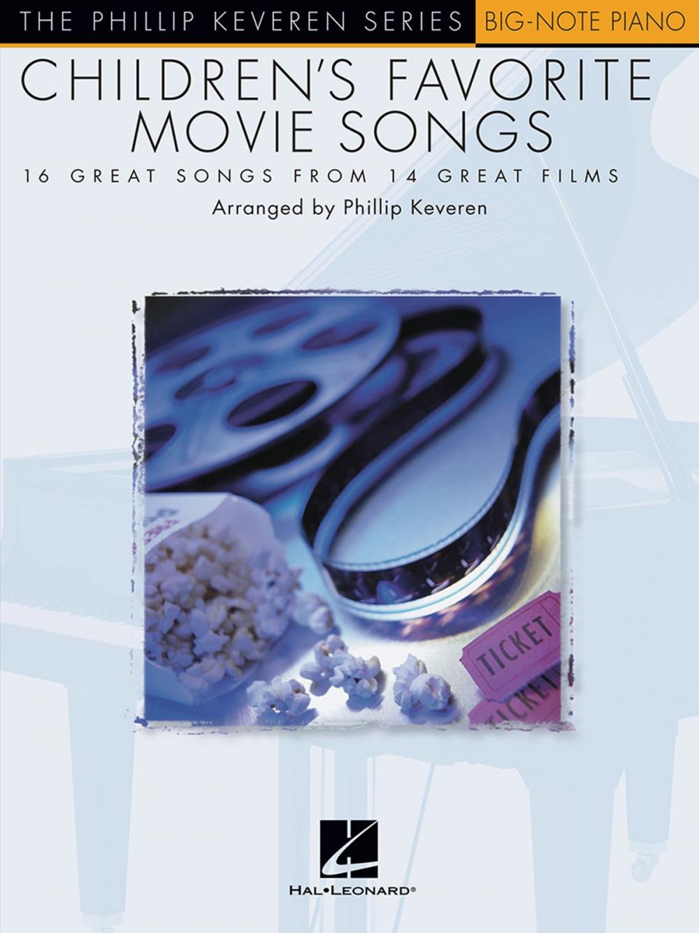 Big bigCover of Children's Favorite Movie Songs (Songbook)