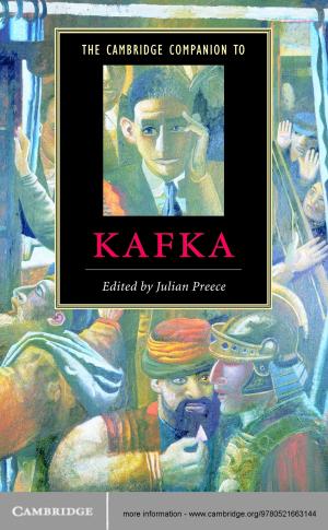 Cover of The Cambridge Companion to Kafka