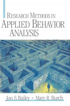 bigCover of the book Research Methods in Applied Behavior Analysis by 
