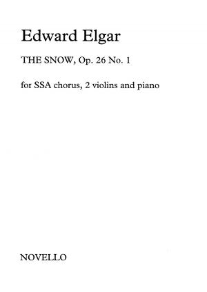 Cover of the book Edward Elgar: The Snow (SSA) by Wise Publications