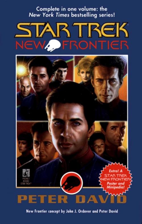 Cover of the book New Frontier by Peter David, Pocket Books/Star Trek