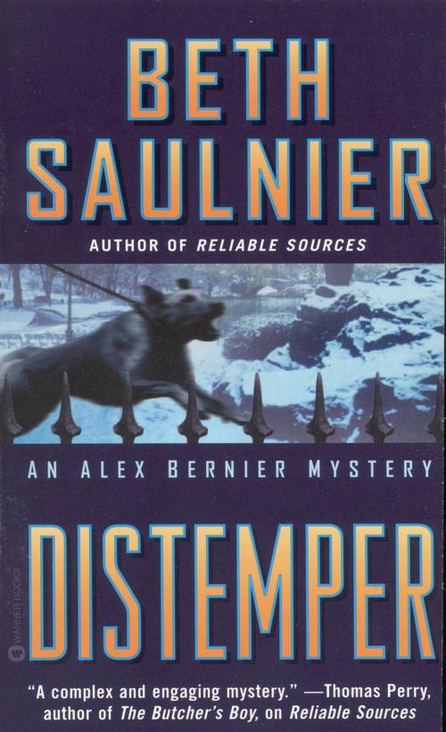 Cover of the book Distemper by Beth Saulnier, Grand Central Publishing