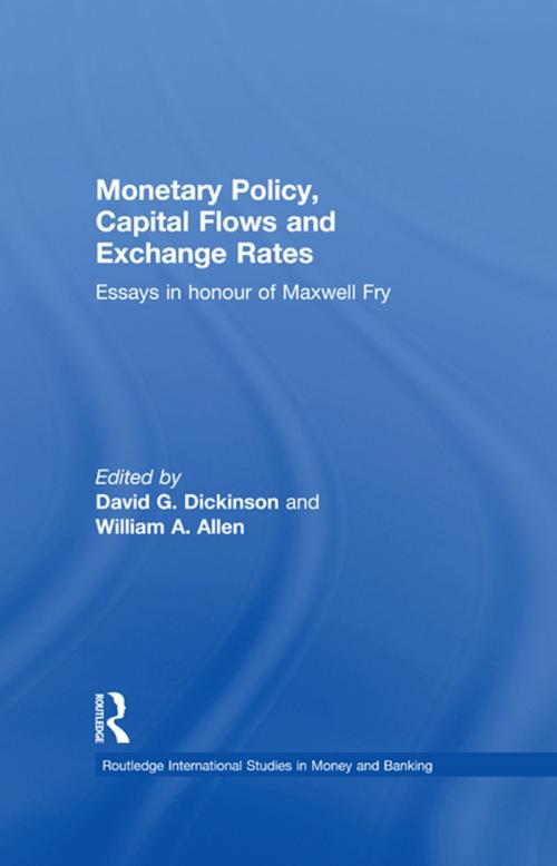 Cover of the book Monetary Policy, Capital Flows and Exchange Rates by , Taylor and Francis