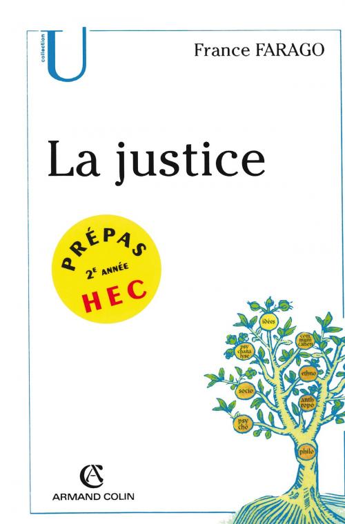 Cover of the book La justice by France Farago, Armand Colin
