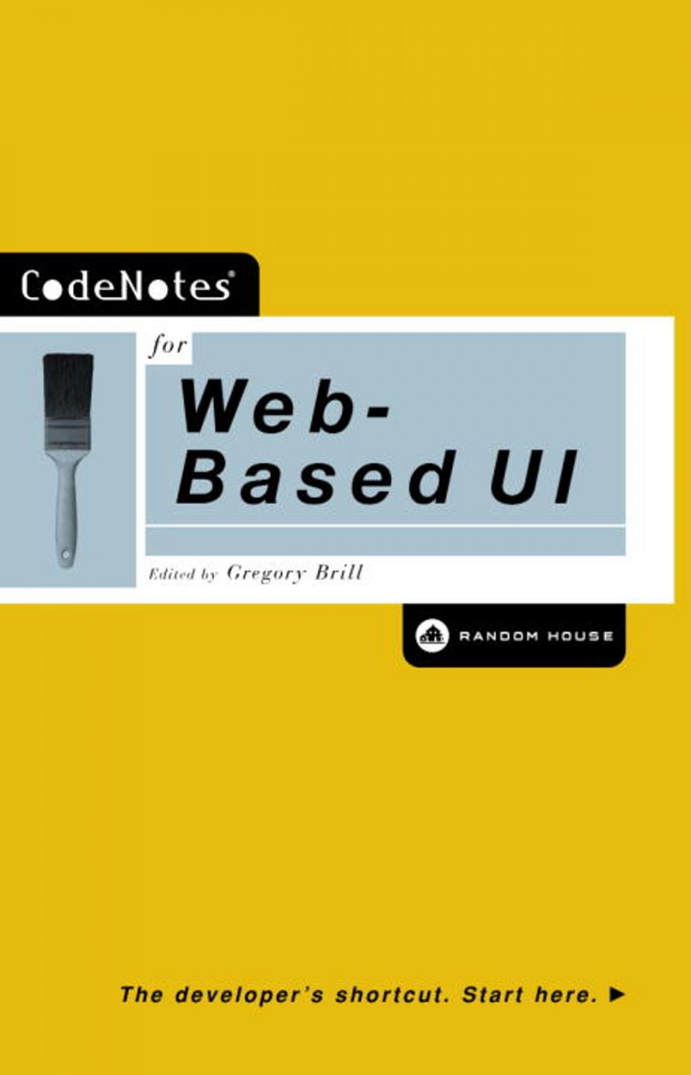Big bigCover of CodeNotes for Web-Based UI
