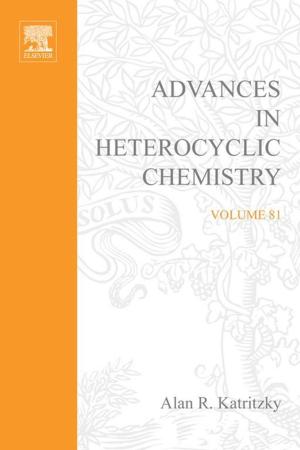 Cover of the book Advances in Heterocyclic Chemistry by Maurice Stewart, Ken Arnold