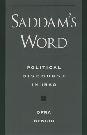 Cover of the book Saddam's Word by Karen M. Kaufmann, John R. Petrocik, Daron R. Shaw